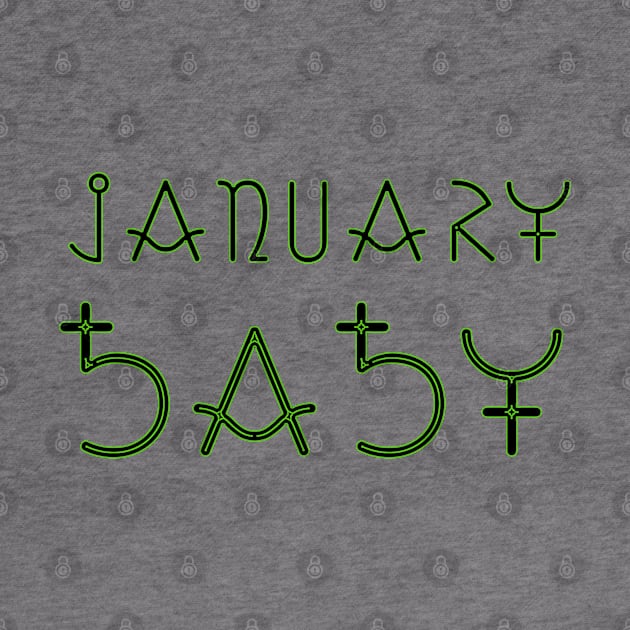 Month of January by Zodiac Syndicate